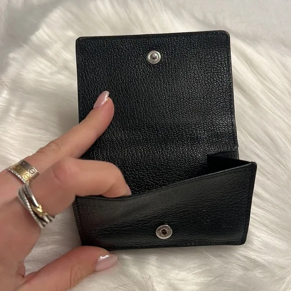 Balenciaga Classic Trifold Wallet Black - Picture 7 of 7